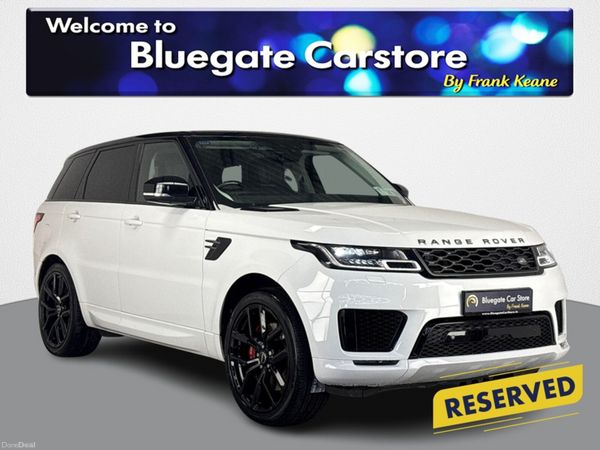 Land Rover Range Rover Sport Estate, Petrol Plug-in Hybrid, 2019, White