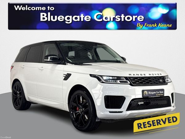 Land Rover Range Rover Sport Estate, Petrol Plug-in Hybrid, 2019, White