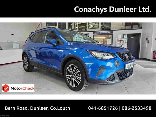 SEAT Arona Hatchback, Petrol, 2024, Blue