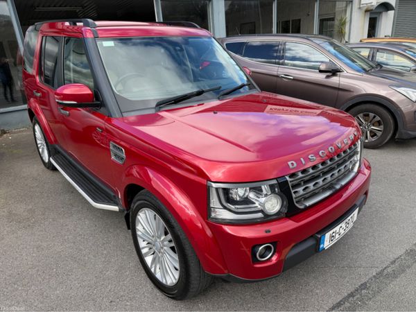 Land Rover Discovery SUV, Diesel, 2016, Red