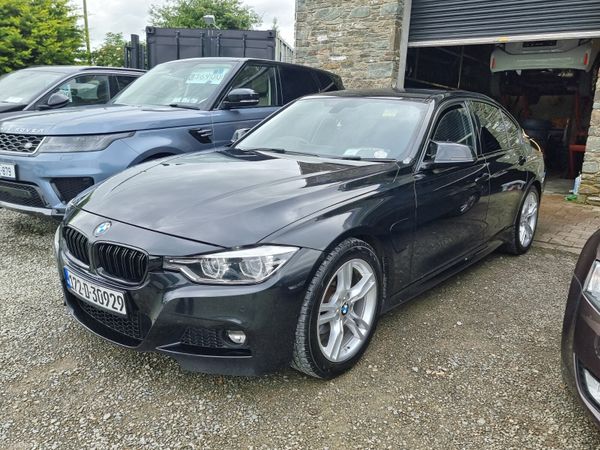BMW 3-Series Saloon, Petrol Plug-in Hybrid, 2017, Black