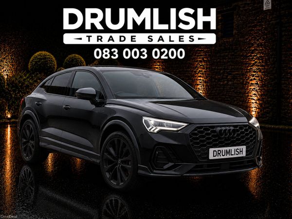 Audi Q3 SUV, Petrol Plug-in Hybrid, 2022, Black