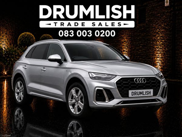Audi Q5 SUV, Petrol Plug-in Hybrid, 2022, Silver
