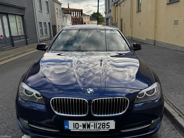 BMW 5-Series Saloon, Diesel, 2010, Blue