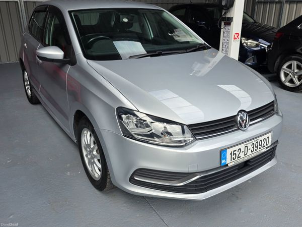 Volkswagen Polo Hatchback, Petrol, 2015, Silver