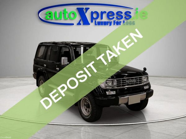 Toyota Land Cruiser SUV, Diesel, 1995, Black