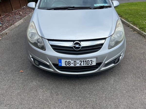 Opel Corsa Hatchback, Petrol, 2008, Silver