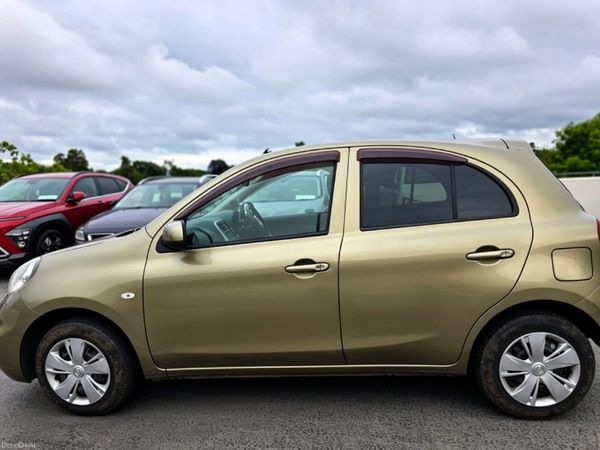 Nissan March Hatchback, Petrol, 2014, Green