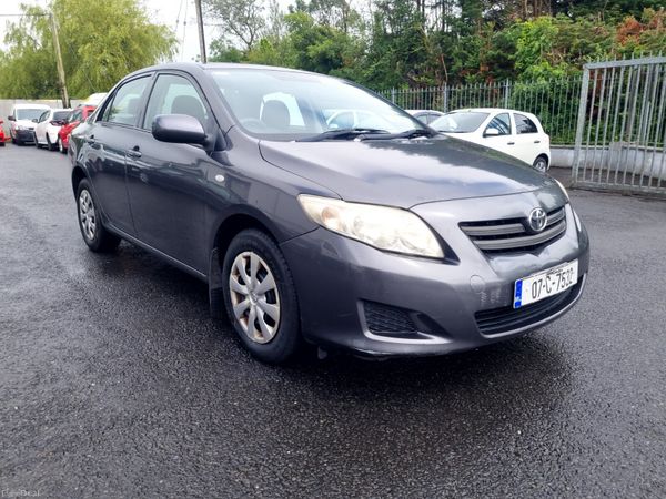 Toyota Corolla Saloon, Petrol, 2007, Grey