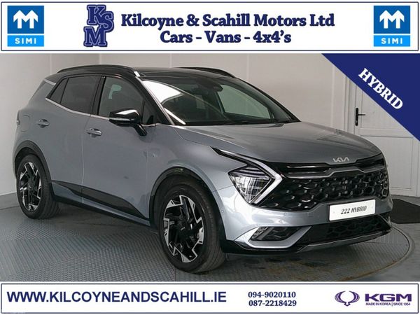 Kia Sportage SUV, Petrol Hybrid, 2022, Silver