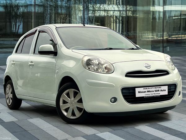 Nissan Micra Hatchback, Petrol, 2012, White