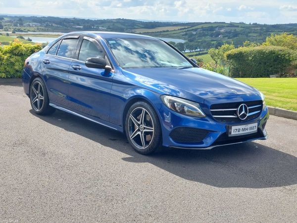 Mercedes-Benz C-Class Saloon, Diesel, 2017, Blue