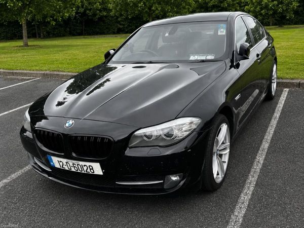 BMW 5-Series Saloon, Diesel, 2012, Black