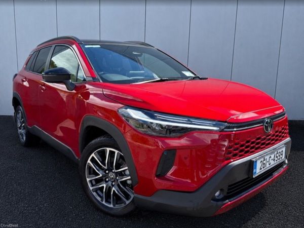 Toyota Corolla Cross Hatchback, Petrol Hybrid, 2026, Red