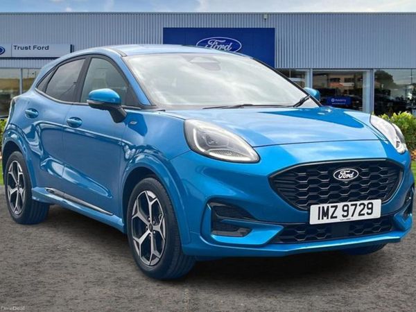 Ford Puma SUV, Petrol Hybrid, 2025, Blue
