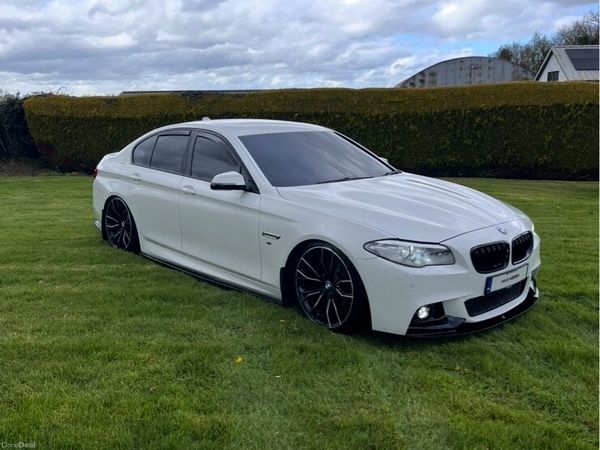 BMW 5-Series Saloon, Diesel, 2014, White