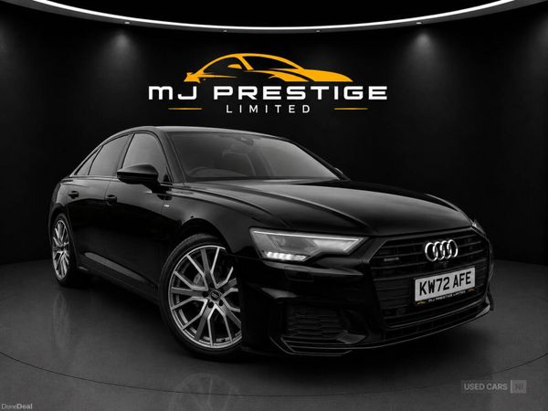 Audi A6 Saloon, Diesel Hybrid, 2023, Black