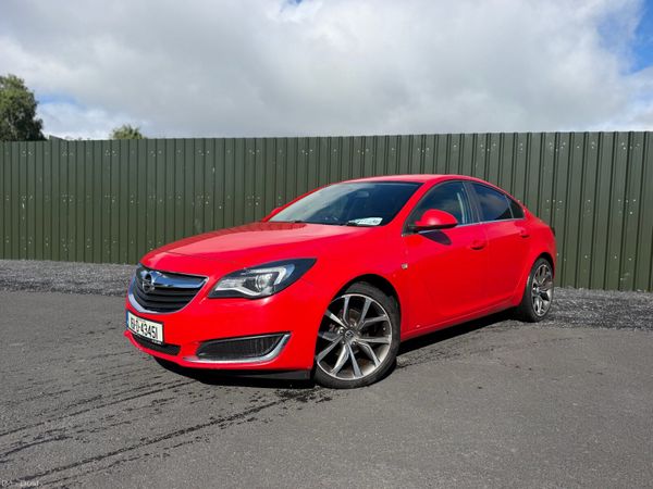 Opel Insignia Saloon, Diesel, 2016, Red