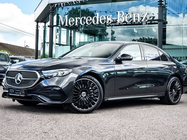 Mercedes-Benz E-Class Saloon, Diesel Plug-in Hybrid, 2026, Grey