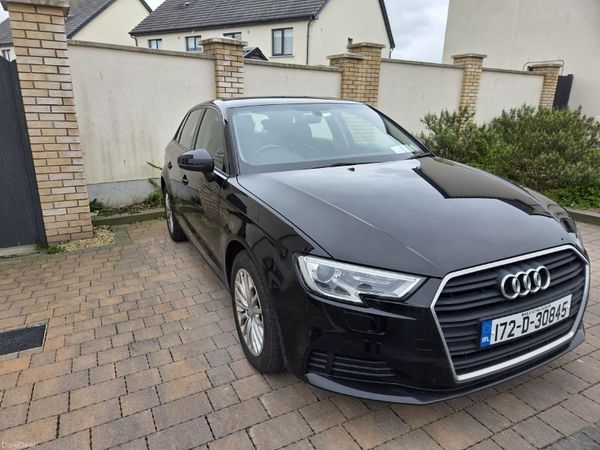 Audi A3 Hatchback, Diesel, 2017, Black
