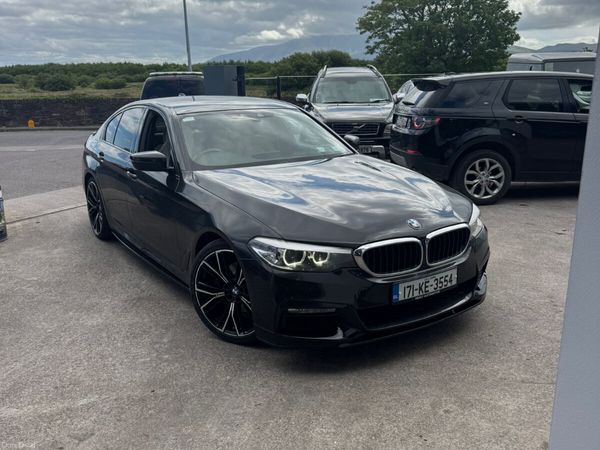 BMW 5-Series Saloon, Diesel, 2017, Black