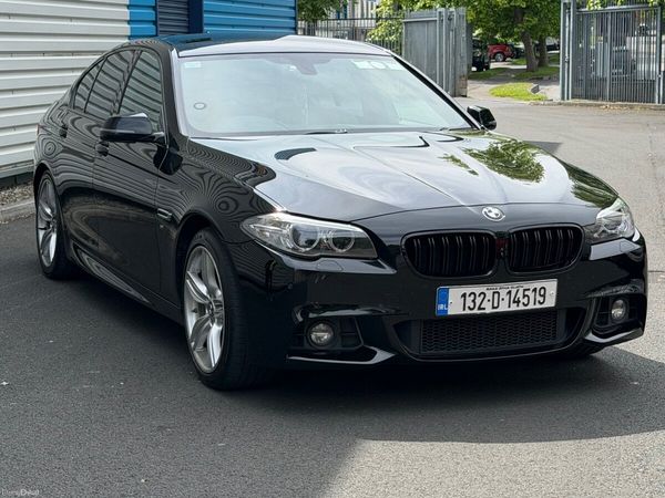 BMW 5-Series Saloon, Diesel, 2013, Black