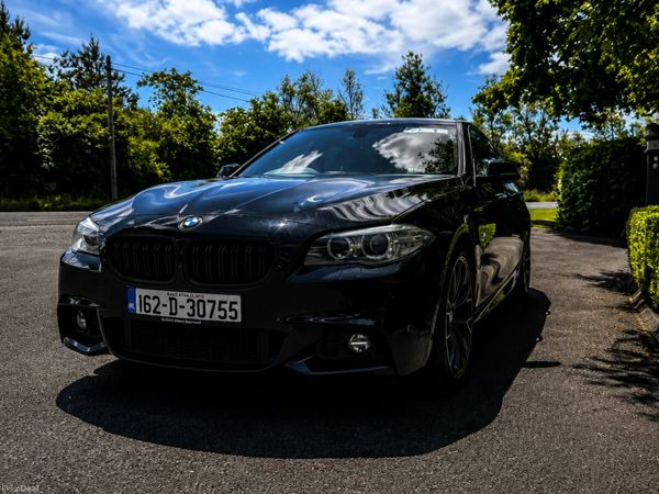 BMW 5-Series Saloon, Diesel, 2016, Black