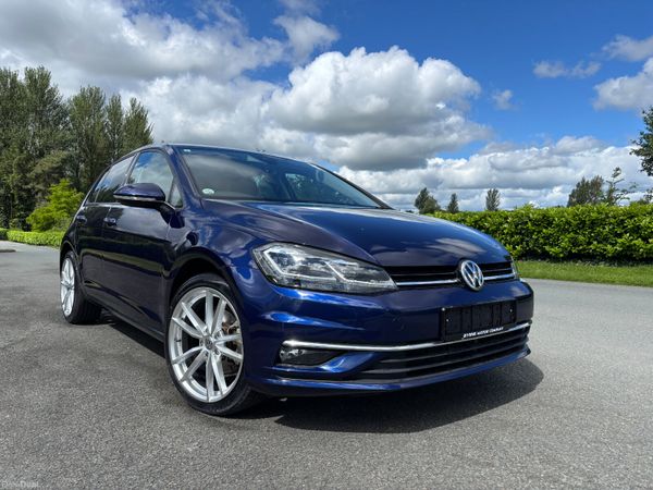 Volkswagen Golf Hatchback, Petrol, 2018, Blue