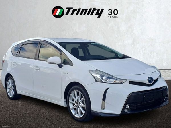 Toyota Prius MPV, Petrol Hybrid, 2019, White