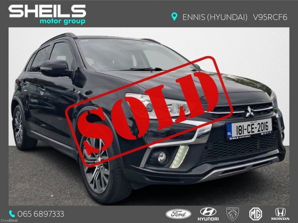 Mitsubishi ASX SUV, Petrol, 2018, Black