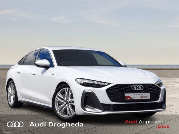 Audi A5 Hatchback, Petrol Plug-in Hybrid, 2025, White