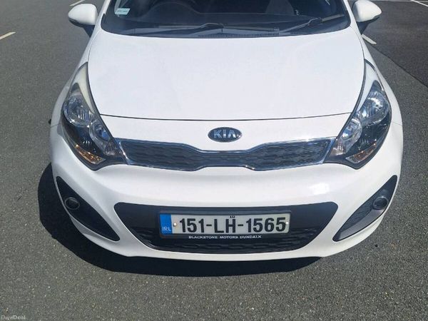 Kia Rio Hatchback, Petrol, 2015, White