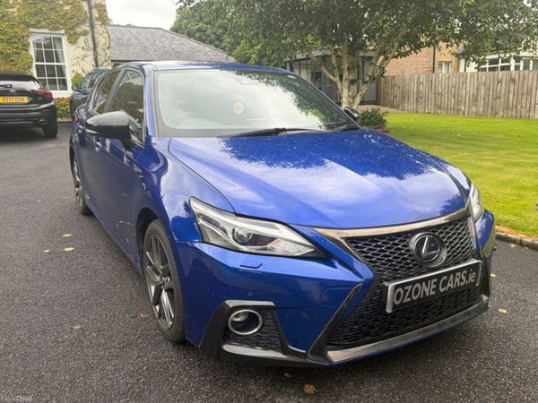 Lexus CT Hatchback, Petrol Hybrid, 2019, Blue