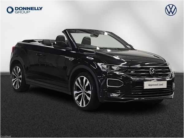 Volkswagen T-Roc Convertible, Petrol, 2021, Black