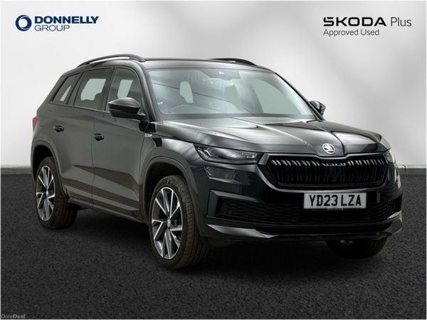 Skoda Kodiaq Estate, Petrol, 2023, Black