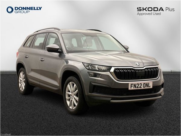 Skoda Kodiaq Estate, Petrol, 2022, Gold