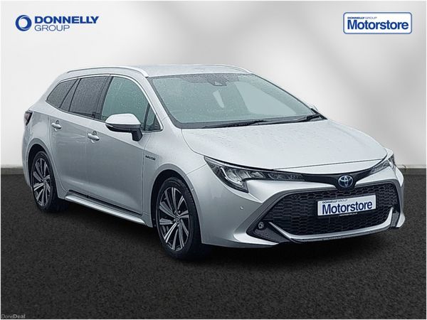 Toyota Corolla Estate, Petrol Hybrid, 2020, Silver