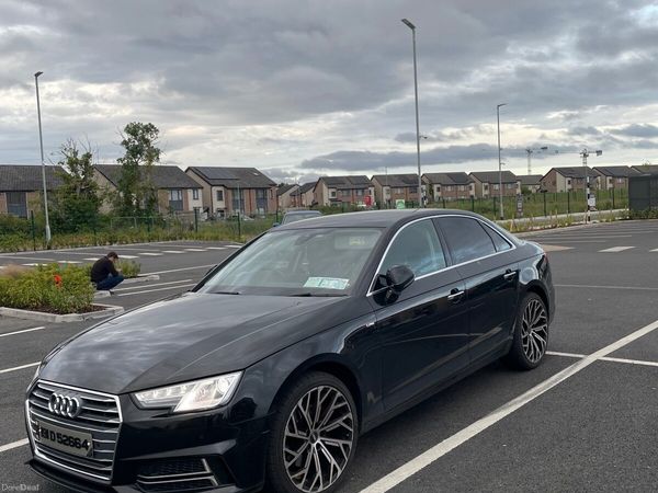 Audi A4 Saloon, Diesel, 2019, Black