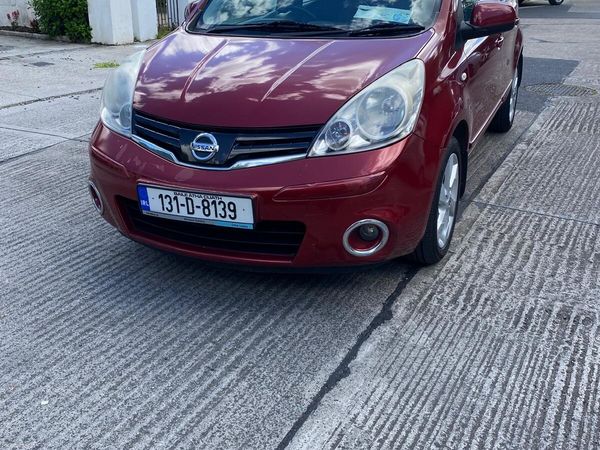 Nissan Note MPV, Petrol, 2013, Red