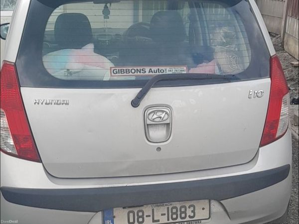 Hyundai i10 Hatchback, Petrol, 2008, Silver