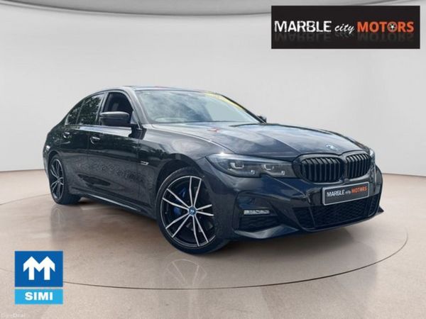 BMW 3-Series Saloon, Petrol Hybrid, 2022, Black