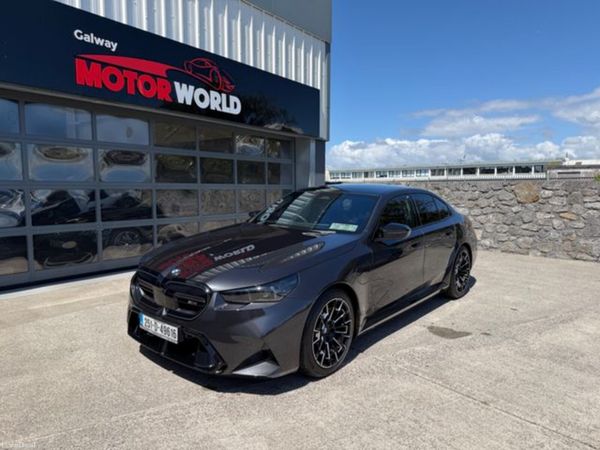 BMW M5 Saloon, Petrol Plug-in Hybrid, 2025, Grey