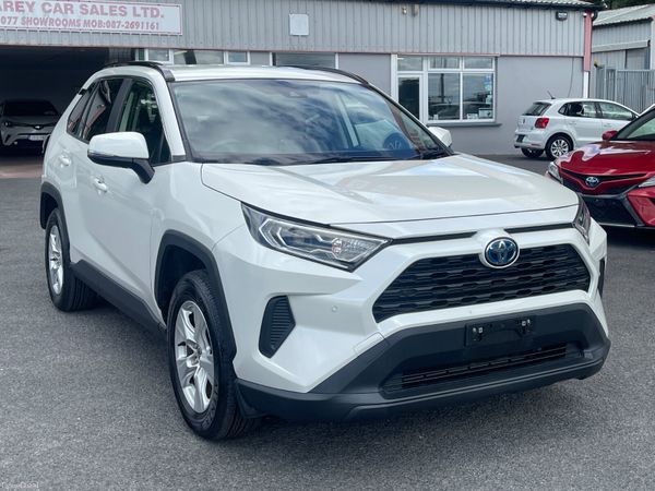 Toyota RAV4 Hatchback, Petrol Hybrid, 2020, White