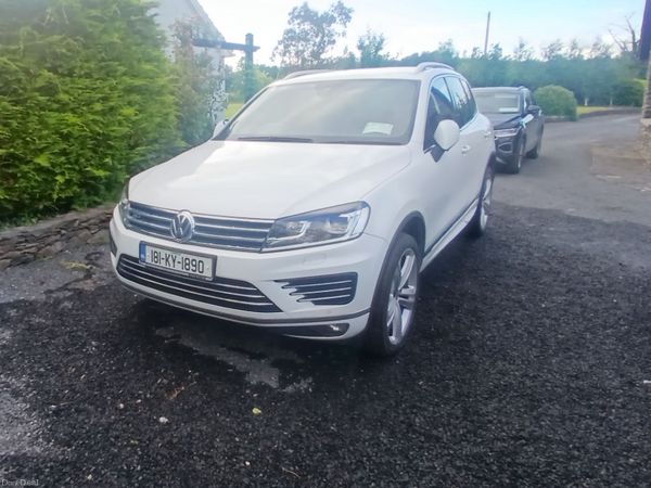 Volkswagen Touareg SUV, Diesel, 2018, White