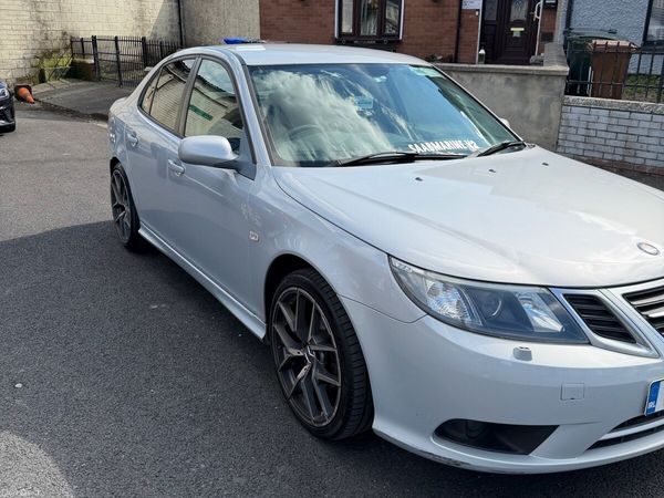 Saab 9-3 Saloon, Ethanol Petrol, 2008, Silver