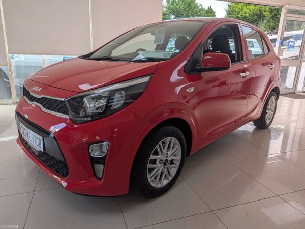Kia Picanto Hatchback, Petrol, 2022, Red