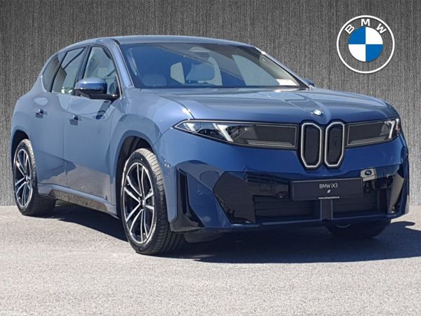 BMW iX3 SUV, Electric, 2026, Blue