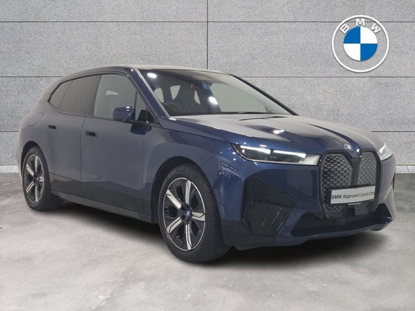 BMW iX SUV, Electric, 2023, Blue