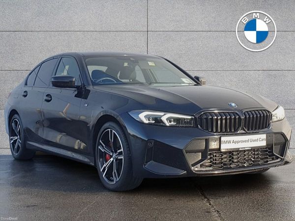 BMW 3-Series Saloon, Petrol Plug-in Hybrid, 2025, Black