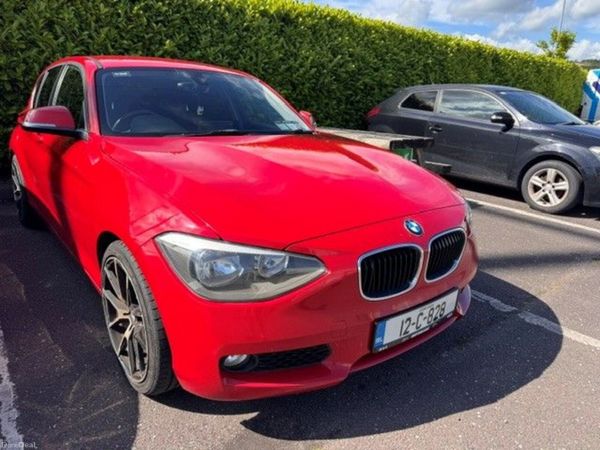 BMW 1-Series Estate/Jeep, Diesel, 2012, Red